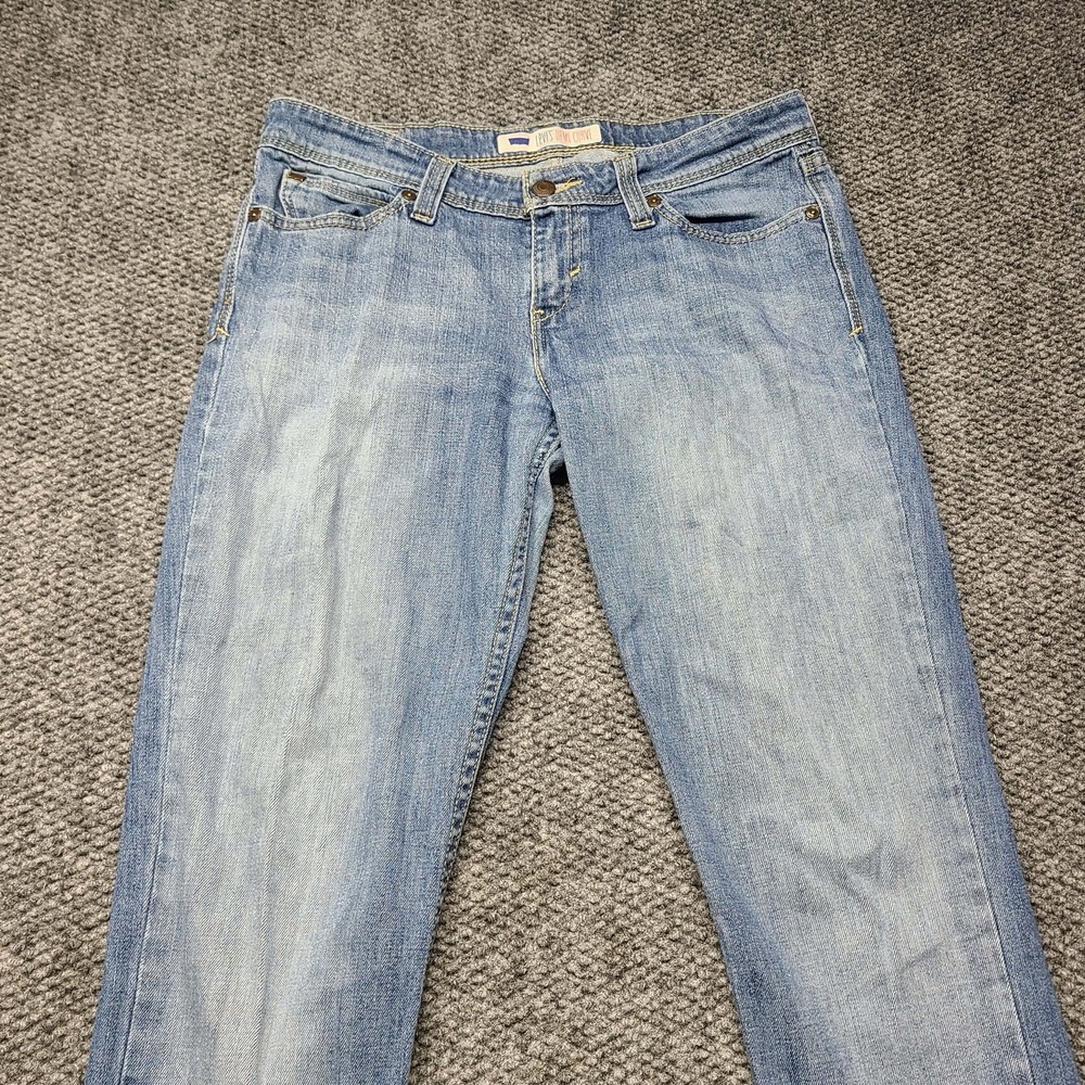 Vintage Levi's Jeans Womens 9 M Demi Curve Batman Tag Straight Leg Stone Wash - Picture 3 of 16